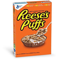 General Mills Cereal Reeses Peanut Butter Puff, 368G