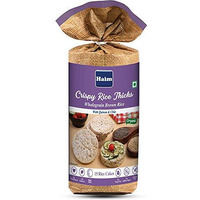 Haim Organic Crispy Rice Thick Wholegrain Brown Rice Cake - Pack Of 1 (Quinoa & Chia)