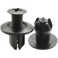 Amiciauto 8 Mm Car Plastic Screw Fasteners For Car Bumper Mudguard, 10 Piece