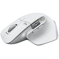 Logitech Mx Master 3S For Mac With Free Adobe Subscription - Wireless Bluetooth Mouse With Ultra-Fast Scrolling, Ergo, 8K Dpi, Quiet Clicks, Track On Glass, Customization, Usb-C - Pale Grey