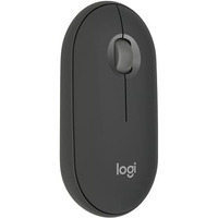 Logitech Pebble Mouse 2 M350S Slim Bluetooth Wireless Mouse, Portable, Lightweight, Customisable Button, Quiet Clicks, Easy-Switch For Windows, Macos, Ipados, Android, Chrome Os - Tonal Graphite