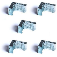 Fapbadri Bracket/Holder For Roman Blinds, Screws & Wallplugs Included - 5 Pieces