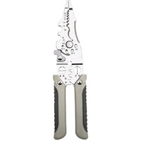 Adtala All In 1 Multifunction Stainless Steel Wire Puller Plier, Cable Looping, Splitting, Cutting Pliers Electrical Stripping Tool Wire Stripper And Crimping Tool For Electrician