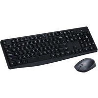 Hp Cs10 Wireless Keyboard Mouse Combo/2.4 Ghz Wireless Connection/Ergonomic Design/Energy And Electricity Saving/Plug And Play, Intelligent Dormancy/Drop Key Cap/ 1600 Dpi/Black (7Ya13Pa)