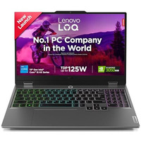 Lenovo Loq, Intel Core I5-13450Hx, 13Th Gen, Nvidia Rtx 3050-6Gb, 16Gb Ram, 512Gb Ssd, Fhd 144Hz 300Nits, 15.6"/39.6Cm, Windows 11, Ms Office 21, Grey, 2.4Kg, 83Dv00Bhin, 100% Srgb Gaming Laptop