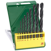 Bosch Professional 10-Piece Hss-R Metal Drill Bit Set | High-Speed Steel For Precise Metal Drilling | Compatible With All Power Tool Brands | Durable Plastic Storage Box Included | Strong And Flexible