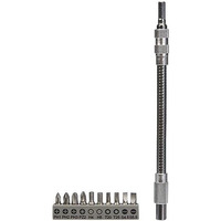 Bosch Professional 11-Piece Screwdriver Bit Set With Metal Flexible Extension (200Mm)