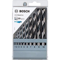 Bosch Professional Hss Pointteq 10Pcs Set, Casse, Pack Of 10