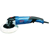 Bosch Gpo 12 Ce Heavy Duty Electric Polisher, 1,250W, M14, 180 Mm Pad Dia, 3,000 Rpm, Soft Grip, Constant Speed, 2.5 Kg + 6 Bosch Accessories, 1 Year Warranty