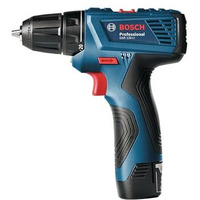 Bosch Gsr 120-Li Cordless Drill Driver, 12V, 1,500 Rpm, 14/30/- Nm, 10 Mm Chuck, 0.8 Kg + 1 X Gba 12V 2.0Ah Battery, Gal 1210 Cv Professional Charger, Carrying Case, 1 Year Warranty