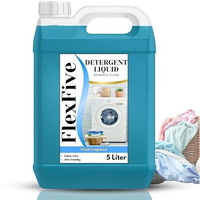Flexfive Liquid Laundry Detergent For Front And Top Load Washing Machine, 5 L