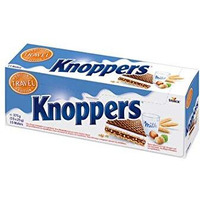 Knoppers Crispy Wafers With Nougat And Milk Cream (Box Of 15 Wafers X 25G Each)