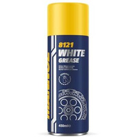 Mannol 8121 White Grease | Suitable For Automobiles | Water Engineering | Agricultural | Garden Equipment | Industry | Household | Imported From Germany (450Ml)