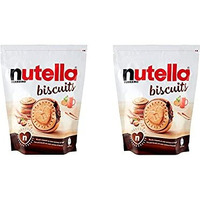 Nutella Ferrero Biscuits Filed Inside With Chocolate 304Gram (Pack Of 2)