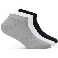Puma Cotton Unisex-Adult Unisex Lifestyl Snkr 3P Ankle Length Socks, White-Cool Gray 7-Black, 39/42 (68539102)