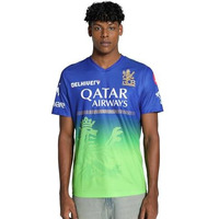 Puma Polyester Men's Printed Regular Fit T-Shirt (606950_Surf The Web-Parakeet Green, Large