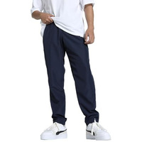 Puma Men's Regular Mid Rise Track Pants (688489_Navy, Xl