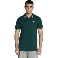Puma Men's Solid Classic Fit T-Shirt (689457_Dark Myrtle