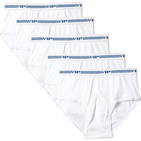 Vip Mens Cotton Brief Pack Of 5 (White 95)