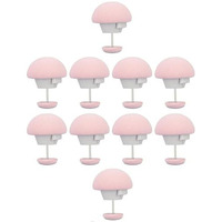 Kichker Pink Duvet Clips Set Duvet Pins, Duvet Cover Clips Duvet Insert Holder For Quilt, Cushions, Curtains, 10 Pcs (Pink)