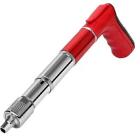 Luvina Concrete Steel Nails Gun With 100Pcs Nails, 5 Speed Wall Fastening Rivet Gun Tool Mini Nail Shooting Machine Gun Rivet Household Woodworking