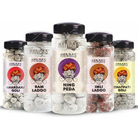 Haribas Combo Anardana Goli, Ram Ladoo, Hing Peda, Imli Ladoo And Chatpati Goli 180Gm - Each Pack Of 5