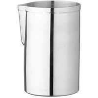 Nj Japanese Style Seamless Stainless Steel Mixing Glass Stirring Cocktail: 480 Ml