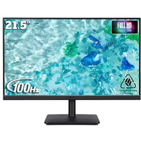 Acer V227Q E 21.5 Inch Full Hd Ips Backlit Led Lcd Monitor I 100Hz Refresh Rate I 250 Nits I 99% Srgb I Zero Frame I Hdmi, Vga Ports I Tuv Eye Certified I Stereo Speakers I 100% Recyclable Packaging
