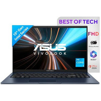 Asus Vivobook 15,13Th Gen,Intel Core I3-1315U (Intel Uhd /16Gb Ram/512Gb Ssd/Fhd/15.6"/60Hz/Win 11/M365 Basic (1Year)*/Backlit Keyboard/Office Home 2024/Quiet Blue/1.70 Kg) X1504Va-Nj2325Ws