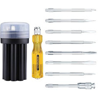 Stanley Stht60573-8B 8 Pcs Screwdriver Set - Yellow & Black