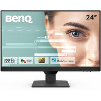 Benq Gw2490 24 Inches 1920X1080P Fhd Ips Monitor| 100Hz|99% Srgb|Eye-Careu|Dual Hdmi|Display Port|Bezel-Less|Eyesafe|Vesa Mediasync|B.I.|Low Blue Light+| Speakers|Vesa Wall Mountable(Black)