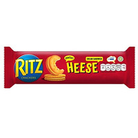Ritz Cheese Cream Sandwich Cracker Biscuits, 100 G, Red
