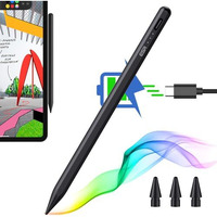 Esr For Apple Stylus Pen With Tilt Sensitivity, Ipad Pencil For Apple Ipad 10/9/8/7/6, Ipad Pro 11, Ipad Pro 12.9, Ipad Mini 6/5, And Ipad Air 5/4/3, Palm Rejection, Magnetic Attachment, Black