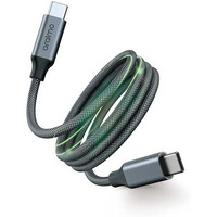 Oraimo Magnetic Tangle-Free Design |60W Fast Charging Experience |Self-Aligning | High Speed Transfer| Type-C To Type-C 1M Cable| Iphone & Ipad Compatible | Black
