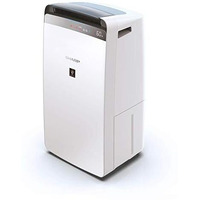 Sharp Dehumidifier With Air Purifier I Plasmacluster Tech Fight Against Mold, Fungus, Vocs I Absorb Moisture I Clothe Dryer I Hepa+Carbon+Pre-Filter I Area Covers 550 Ft I Drain 20L/Day I Dw-J20Fm-W