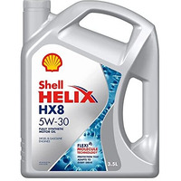 Shell Helix Hx8 5W-30 Api Sn Plus Fully Synthetic Engine Oil For Petrol, Diesel & Cng Cars (3.5 L), Medium