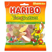 Haribo Tangfastics, 5.64 Oz 160 G - Fizzy Fruit,Cola