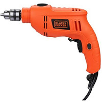 Black+Decker Tb555 550W 10Mm Variable Speed Reversible Hammer Drill (Orange, 1-Piece)
