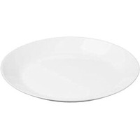 Ikea Tempered Glass Plates (Pack Of 6 Pieces, White, 25 Cm)