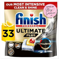 Finish Dishwasher Tablets Ultimate Plus 33 Lemon