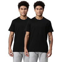 Levi's Men's Solid Regular Fit T-Shirt (Pr807013_Black M)