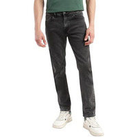 Levi's Men's 511 Slim Fit Mid-Rise Light Fade Stretchable Jeans Black Grey