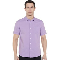 Levi's Men's Solid Regular Fit Shirt (32908-0339_Purple