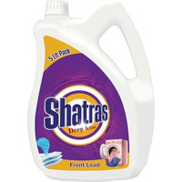 Shatras Deep Action - 5 Liter Front Load Laundry Liquid Detergent | Suitable For Top Load & Front Load Washing Machine | Balanced Ph, Non-Toxic | Liquid For Daily Wash Fabric