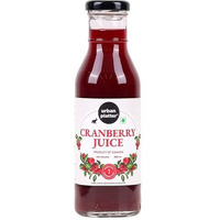 Urban Platter Pure Canadian Cranberry Juice, 350Ml (Unsweetend | Good For Uti Health | Antioxidant Powerhouse | Preservative-Free)
