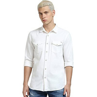 Jack & Jones Slim Fit Shirt (147024802_Ecru_M)