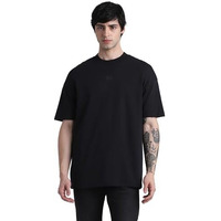 Jack & Jones Mens Black Over Sized T-Shirt