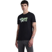 Jack & Jones Mens Black Slim Fit T-Shirt