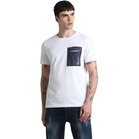 Jack & Jones Mens White Regular Fit T-Shirt