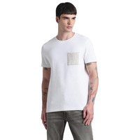 Jack & Jones Mens White Regular Fit T-Shirt